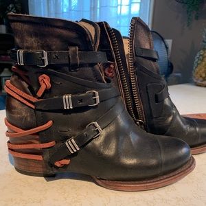 Free bird crue booties